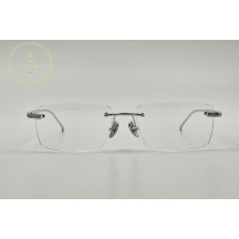 LA 18D066 D (27.6g)  수제은세공안경 다이아 주문제작(5일)